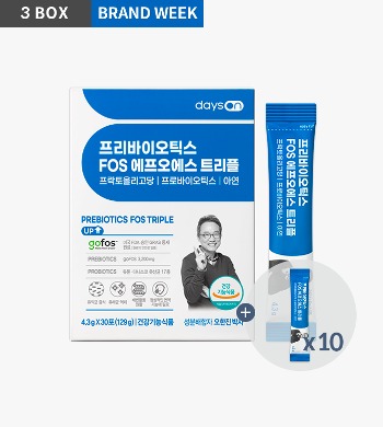 [Brand Week] 프리바이오틱스 트리플 3개월+10포